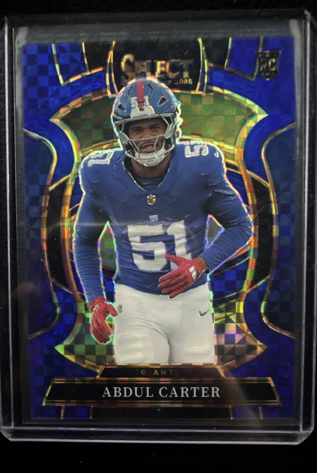 2025 Panini Select - Concourse Abdul Carter #95 Blue Prizm /249 (RC)