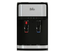 Brio 300 Series 3-Stage Bottleless Countertop Water Dispenser Cooler Stainless