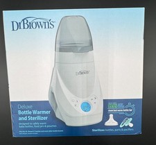 DR BROWN'S Deluxe Bottle Warmer Sterilizer AC147 NEW Open Box Baby