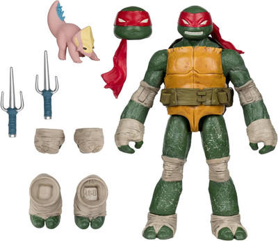 - Teenage Mutant Ninja Turtles (Page Punchers) Raphael 5In Action Figure with Co