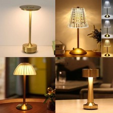 LED Modern Table Lamps Dimmer Bedside Lights Living Room Reading Small Lamp New