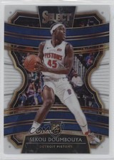 2019-20 Panini Select Concourse White Prizm 45/149 Sekou Doumbouya #71 11s9
