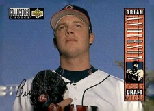 1994 Collector's Choice #21 Brian Anderson Silver Signature