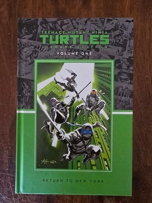 TMNT Library Edition Vol 1 Return to New York HC IDW Jason Aaron