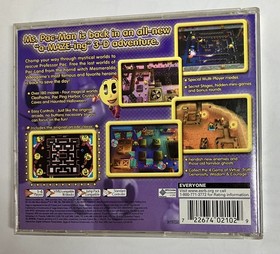 Ms. Pac-Man Maze Madness Sega Dreamcast w Manual CIB, Excellent condition!
