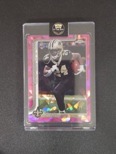 Marketplace image: Devin Neal 2025 Topps Chrome Sapphire 1/1 Padparadscha Rookie Saints
