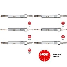 6x Glühkerze NGK 4275 für Mercedes-Benz