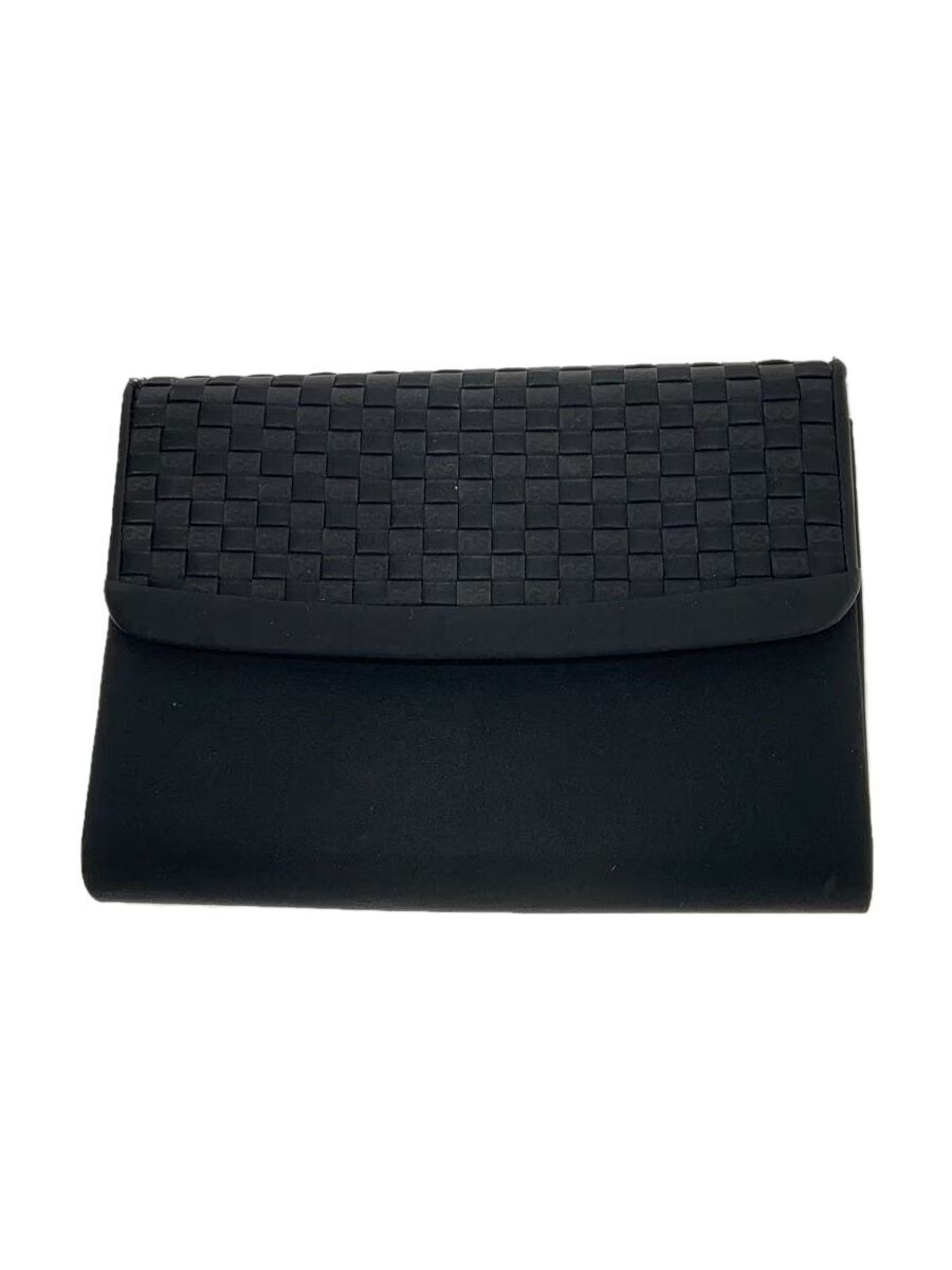 GUCCI Clutch Bag PVC BLK All over Pattern