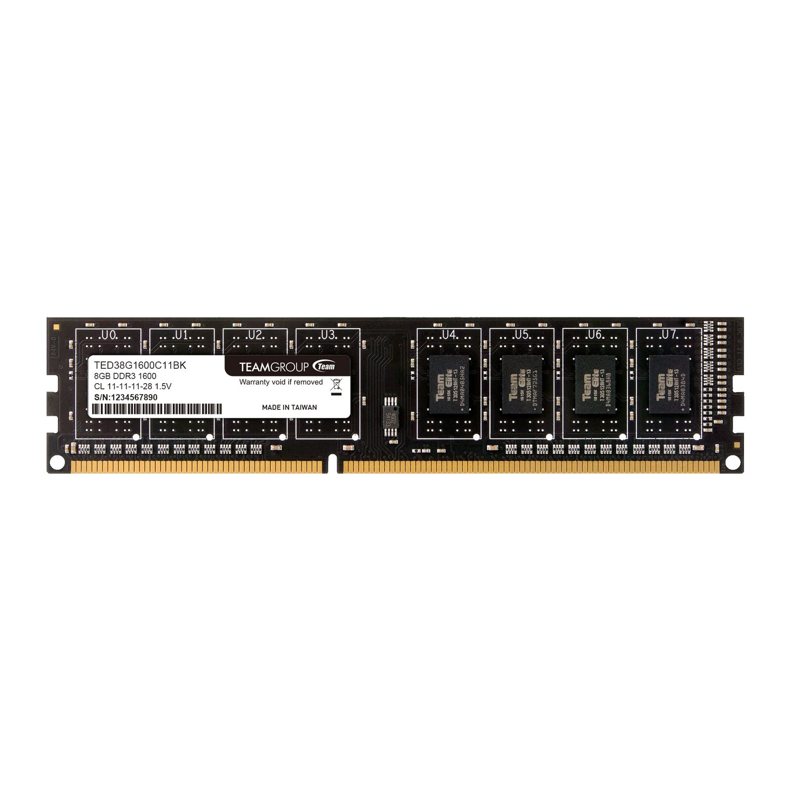 Team Group PC4-21300 (DDR4-2666) Bus Speed Computer RAM 8 GB