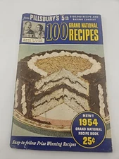 Pillsbury's 3rd, 5th, 6th, 9th, Bake Off Grand National Recipe VTG Cookbooks
