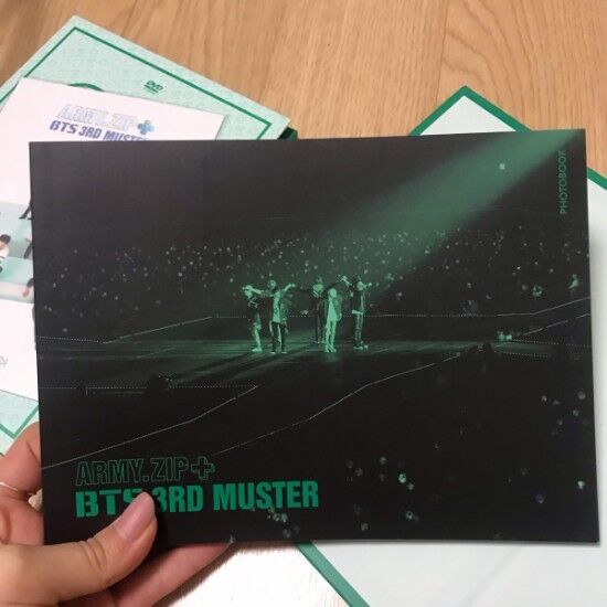 BTS 3rd Muster Army Zip + Official DVD Full Set 3 Disc + BTS 3rd Muster Army Zip + Official DVD Full Set 3 Disc +