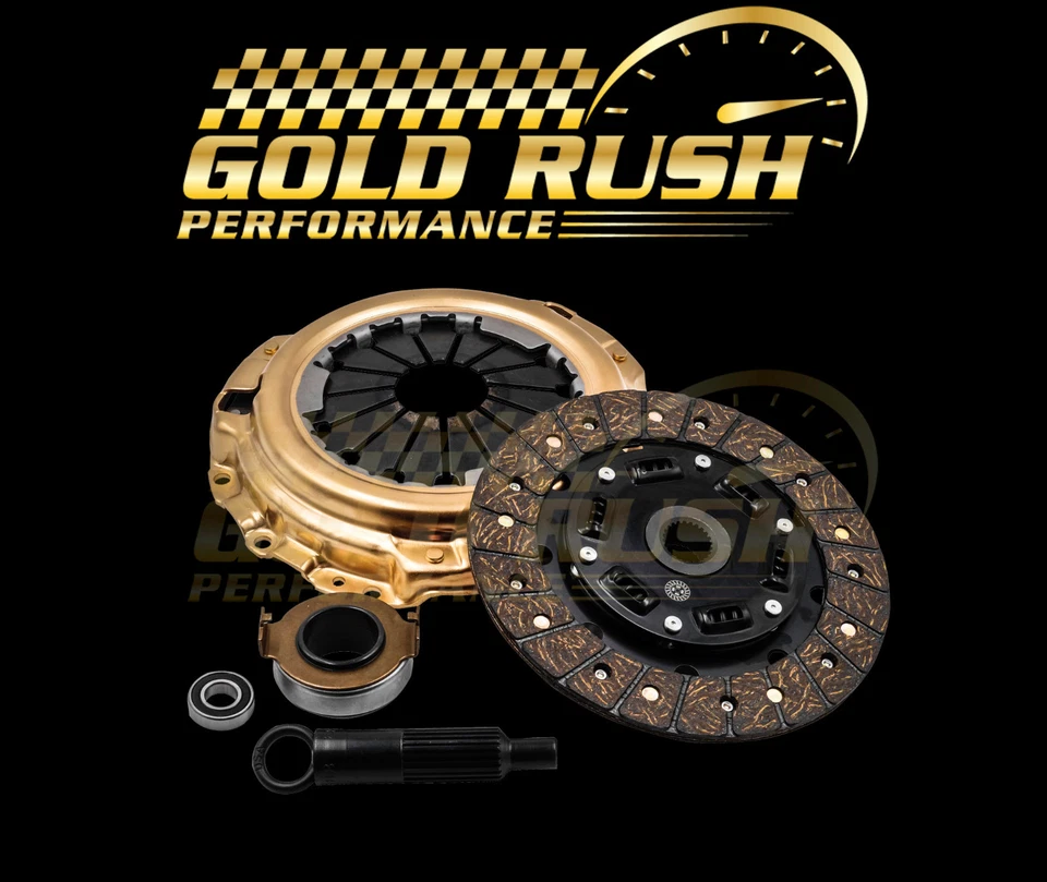 KIT EMBRAGUE Y VOLANTE HONDA ACURA SERIE B B16 B18 B20 ETAPA 2 HD GOLD RUSH Foto 3 de 3