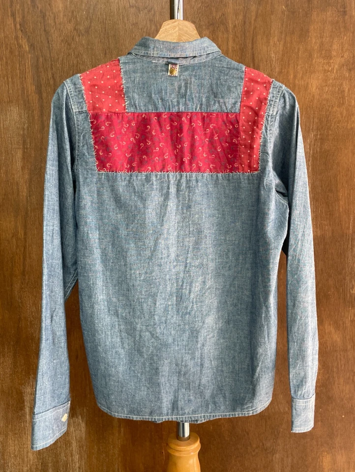 VISVIM Linen Three Fabric Shirt Made in Japan - Image 4 of 4