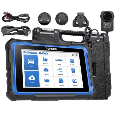 2024 Topdon Phoenix Nano-E OBD2 Car Diagnostic Tool Scanner  CU Coding ADAS