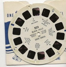203 Black Hills of South Dakota Sawyer's View-master Reel No Copyright Date