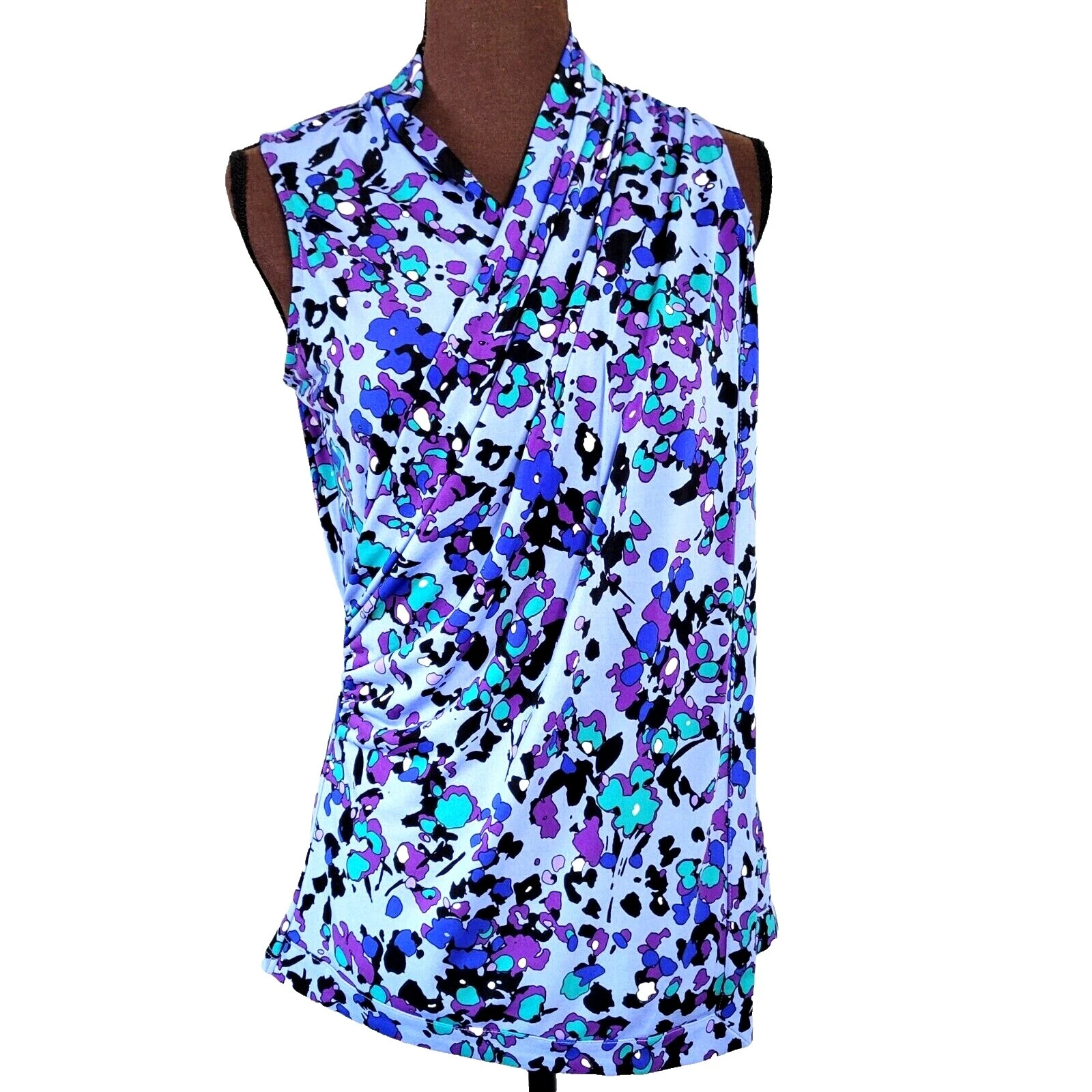 Camisetas geométrico Ellen Tracy Poliéster para Mujeres