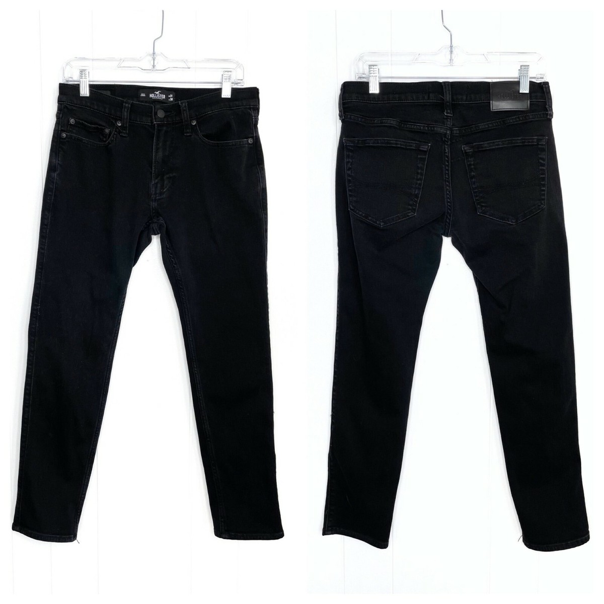 Hollister ブラックデニム W31 L30 Hollister Black Skinny Jeans Size W31 L30 | eBay