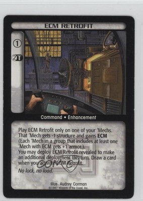 1996-98 Battletech CCG ECM Retrofit 2s8