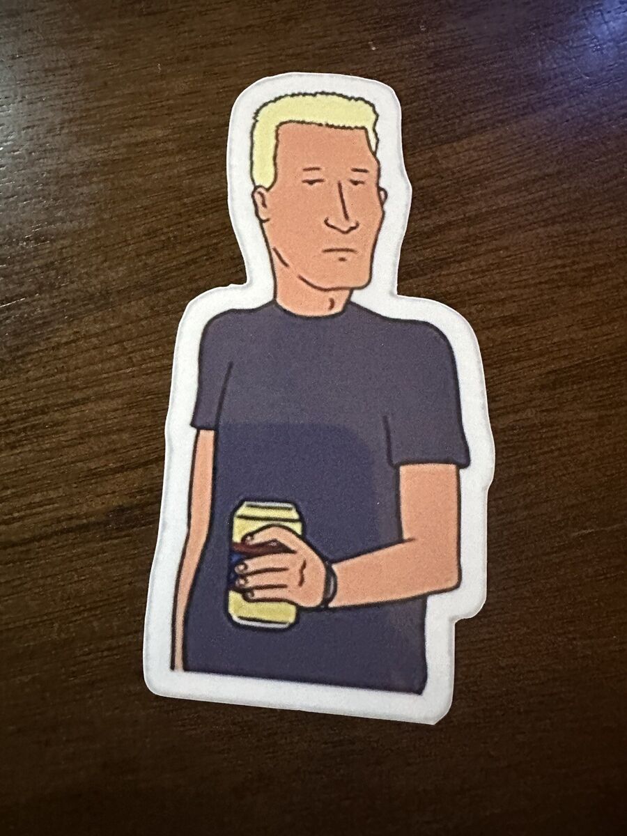 King Of The Hill 11 Pack Texas Beer Funny Meme Sticker Hank Hill Bobby