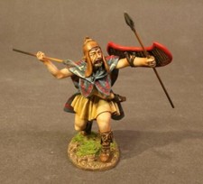 TH-05B Thracian Peltast, 4th Century BC John Jenkins Designs Metal Toy Soldiers