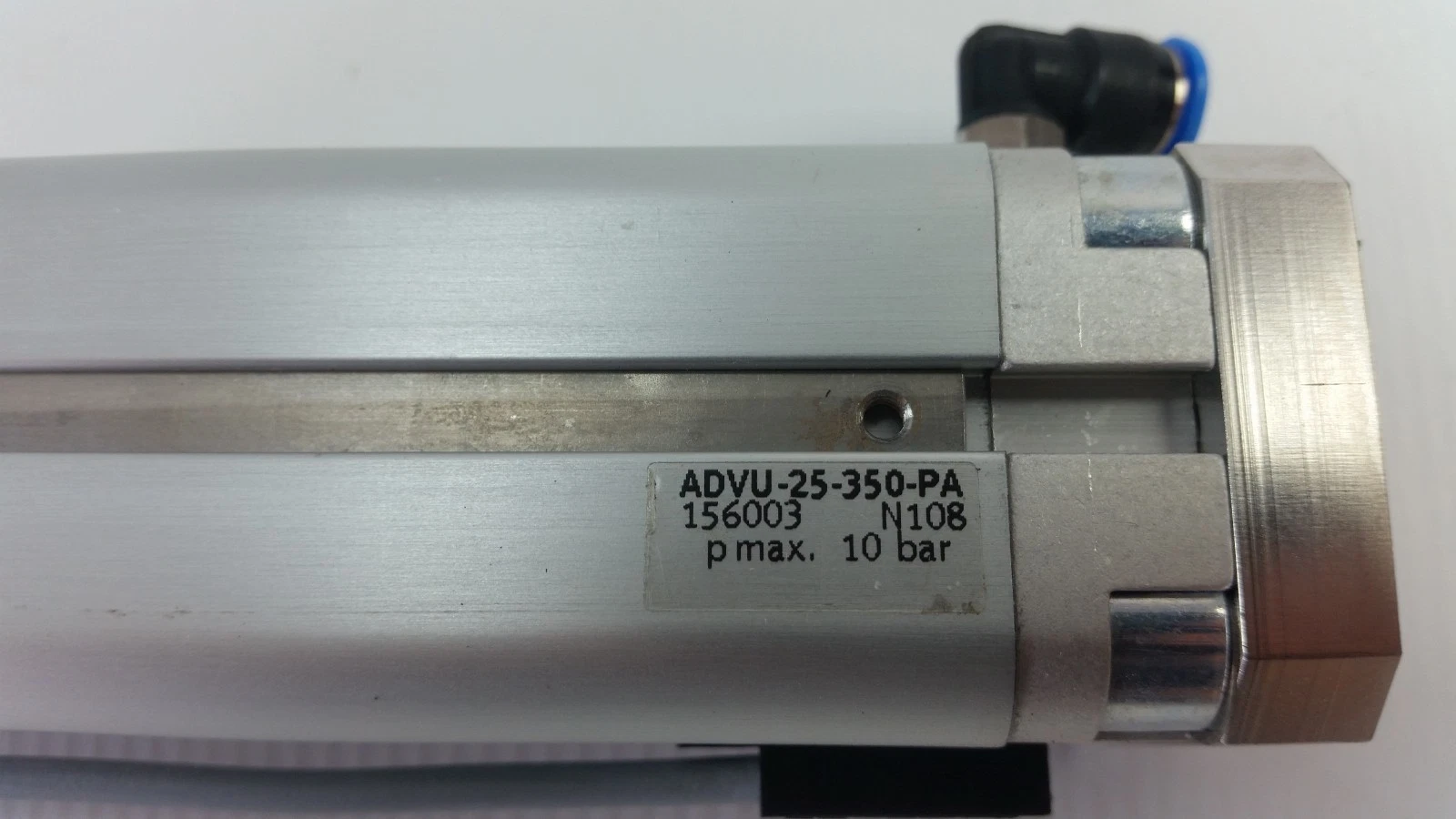 Festo nameplate ADVU-25-350-PA, 156003, p max 10 bar