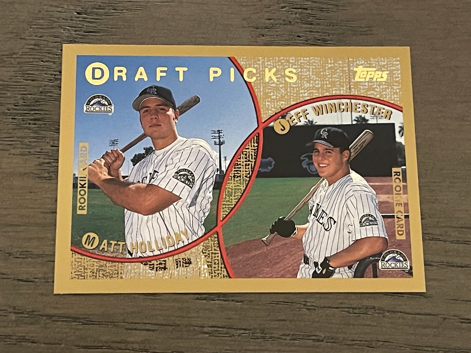 1999 Topps Draft Picks Matt Holliday Rookie #442 Colorado Rockies (A)