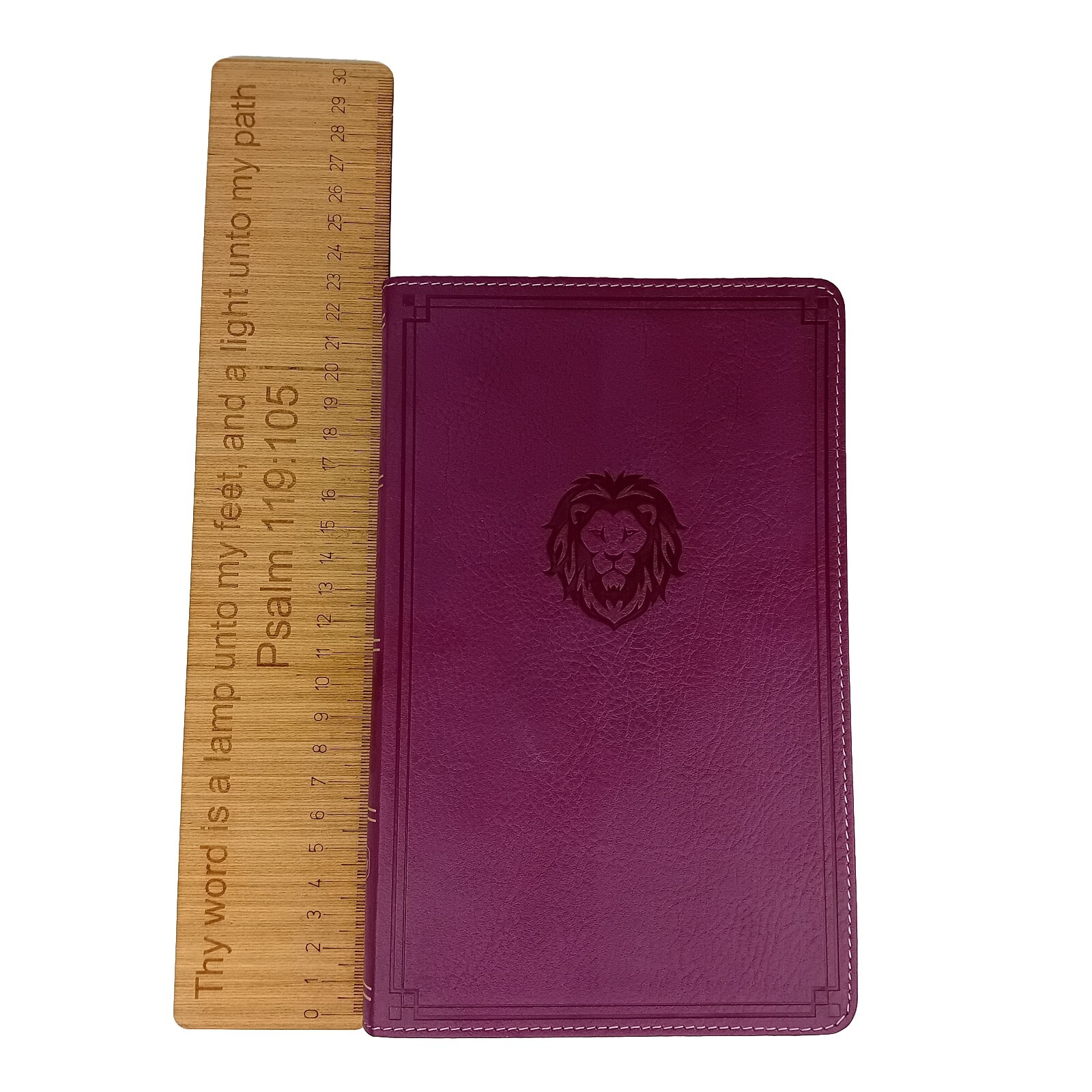 NKJV Thinline Bible Youth Edition Leathersoft Purple Red Letter Comfort Print