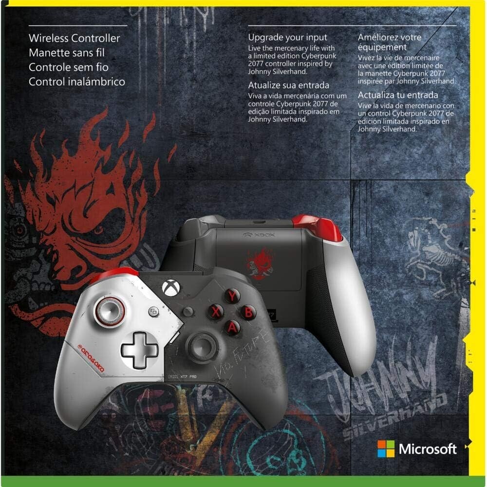 Microsoft Xbox Cyberpunk 2077 Wireless Controller Gray/Black