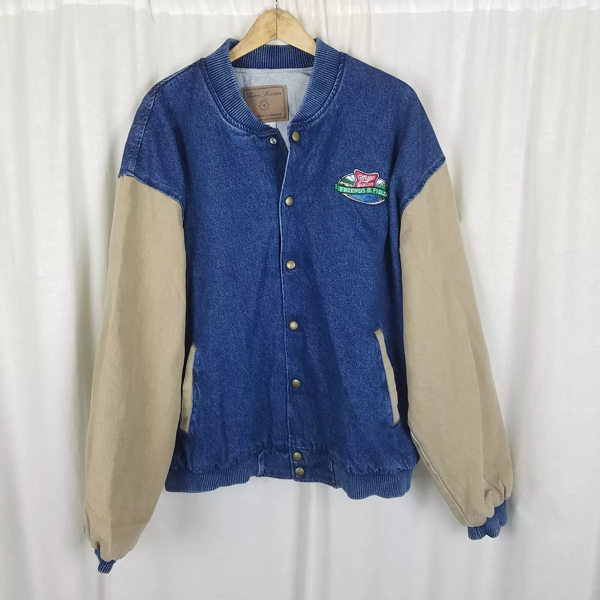 Canvas down bomber jacket top