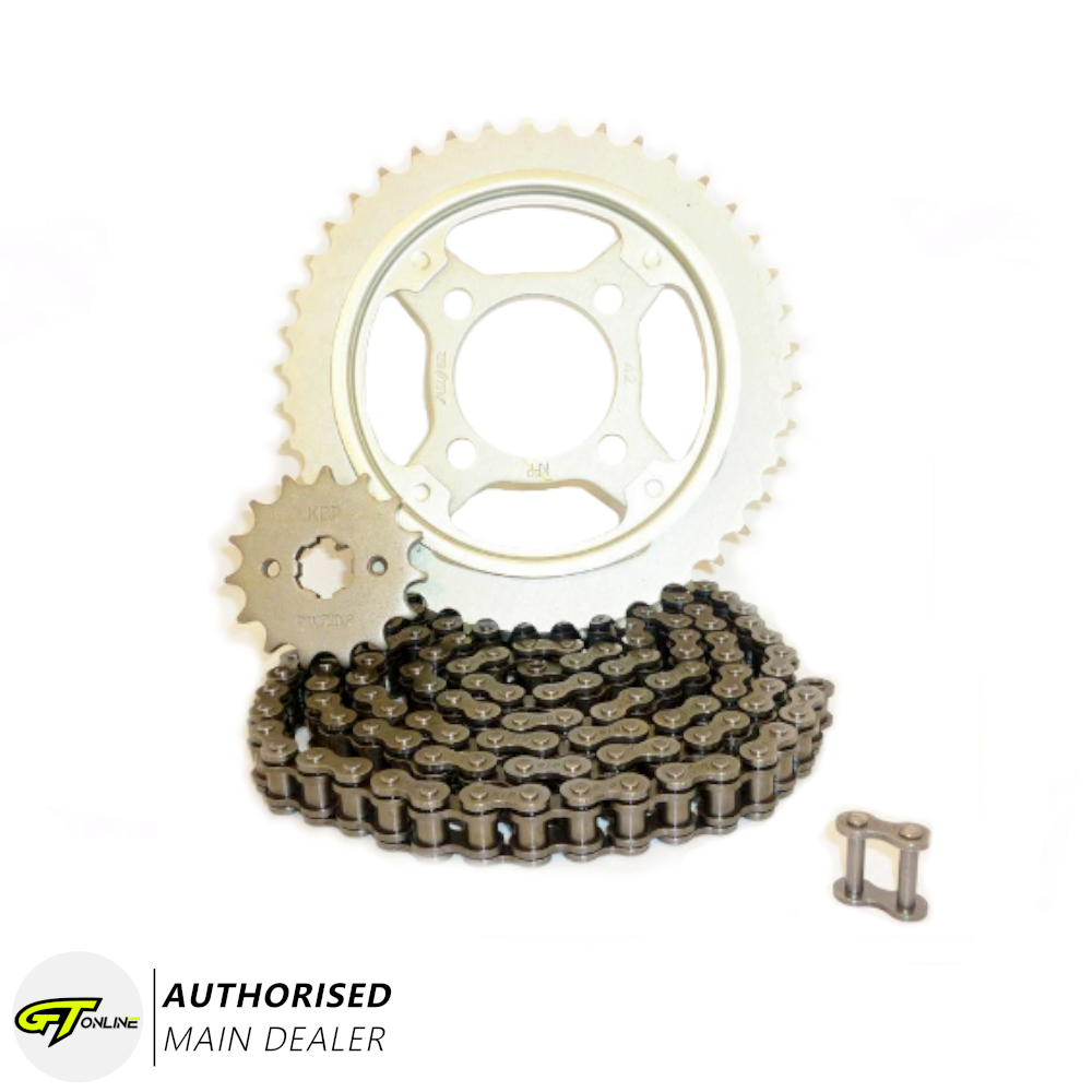 Honda CBR125R 2011-2015 Chain and Sprocket Kit OEM 06406KTYH50