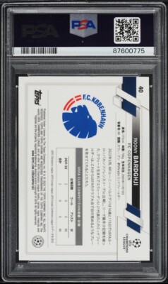 ぴ*ー様 Topps Roony Bardghji auto ルーニー　バルドグ 2022-23 Topps Finest UEFA Club Competitions - Autographs Roony