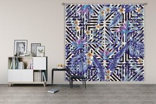 3D Leaf Graphics Petals ZHUA457 Photo Curtain Window Blockout Fabric Amy 2023