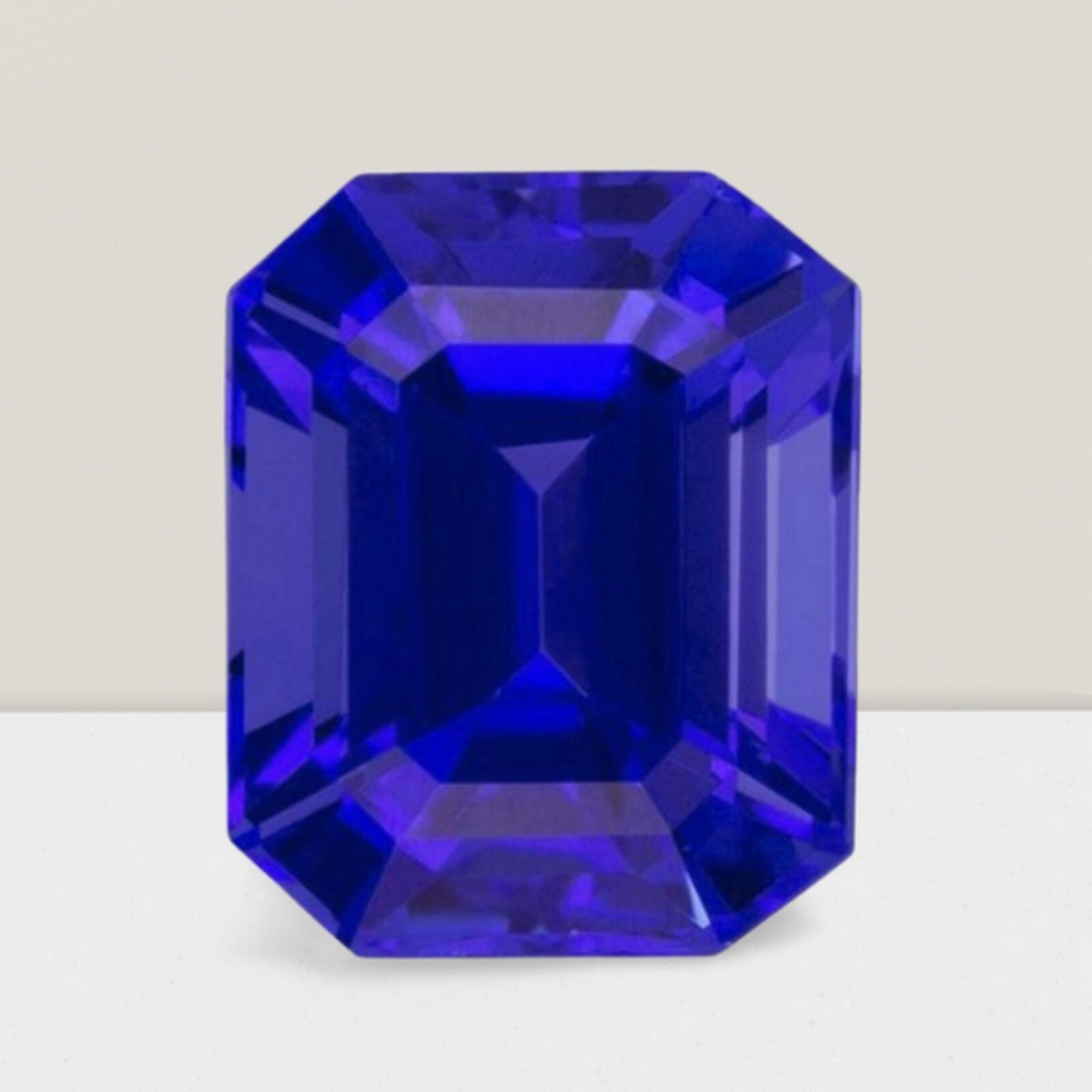Tanzanite Octagon Cut Gemstone Cts 10x8 mm Flawless Loose