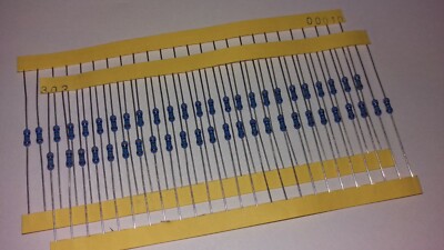 Widerstand 1%, 0,6Watt, 1 Ohm - 10,2 kOhm, LED-Vorwiderstand Werte/Menge wählbar