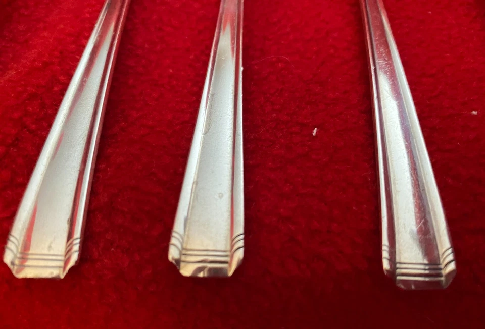 Набор из 6 чайных ложек со льдом Westmorland серебро 925 пробы «ДЖОН И ПРИСЦИЛЛА» - Изображение 2 из 3