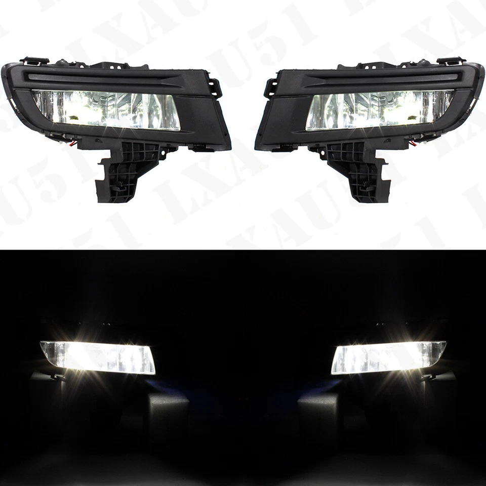 Par de luces antiniebla LED DRL LH&amp;RH para parachoques delantero sedán Mazda 3 2007-2009 Foto 3 de 4