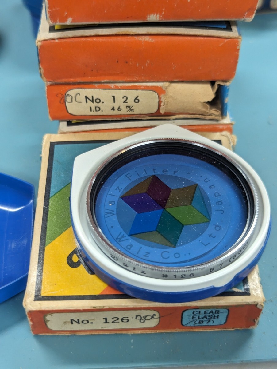 46mm Walz Blue, Clear Flash (80C) Filter Lens-NOS | eBay