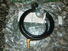 NEW LP (Propane) Gas Hose, Regulator ,Brass Fitting "1PSIG" Model JQA01