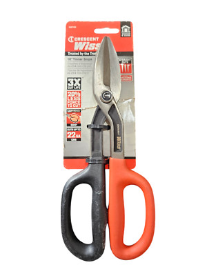 Crescent Wiss Straight-Cut Drop Forged Tinner Snips 10'' WDF10S