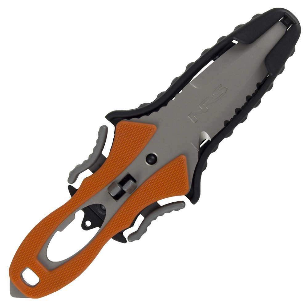 NRS Pilot Knife A Kayak Safety Knife Rescue Knife สถานีตำรวจภูธร