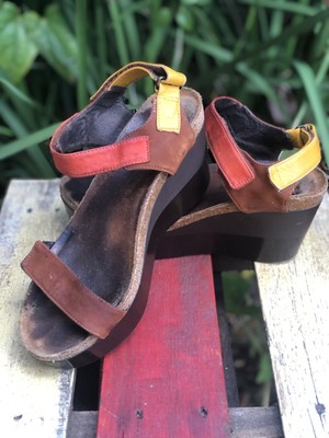 naot miracle wedge sandal