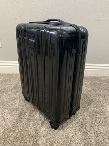 Tumi 228007D ‘V3’ Black Polycarbonate Spinner Carry-on Suitcase - Picture 8 of 13