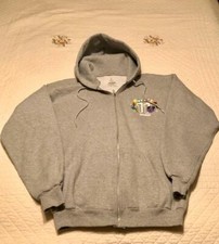Mickey Mouse and Friends Zip-Up Hoodie for Adults   Walt Disney World