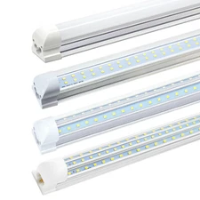 T8 2FT 4FT 5FT 6FT 8FT LED Tube Light Bulbs 14W~120W LED Shop Light Fixture