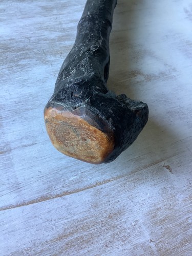 Antique Shillelagh Blackthorn Hardwood Cudgel Stick 18 inches Irish Folklore - Imagen 3 de 5