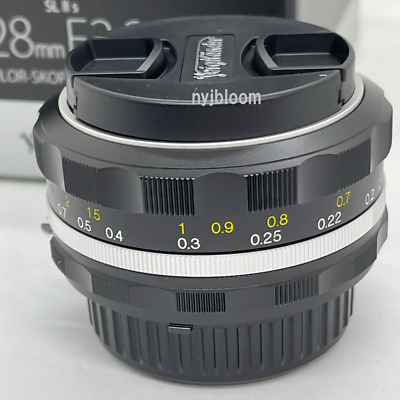 New VOIGTLANDER COLOR-SKOPAR 28mm f2.8 SL IIS Nikon AI-S Lens