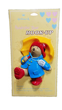 1985 Hallmark Paddington Bear Wall Hook Dimensional NIP Perfect Hanger Upper 