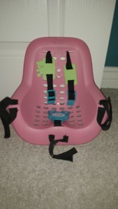 baby born bike seat