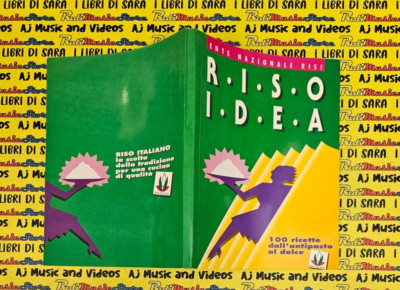 Book Libro RISO IDEA 100 ricette dall'antipasto al dolce ENTE NAZIONALE RISI(A89