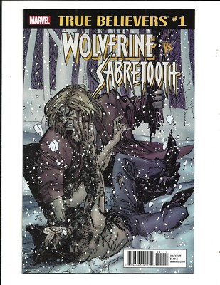 True Believers: Wolverine vs. Sabretooth # 1 (July 2018) NM New